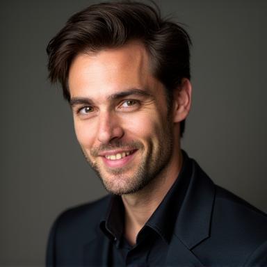 Professional headshot of Julian Croft, saxophonist.