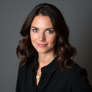 Professional headshot of Eleanor Vance, lead vocalist.